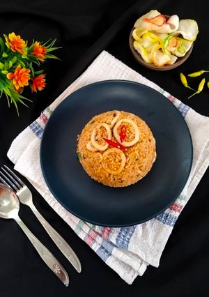 Foto resep Nasi Goreng Cumi