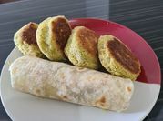 Una foto de acompañamiento para falafel