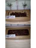 Brownis gembul 2 rasa kacang dan ceres