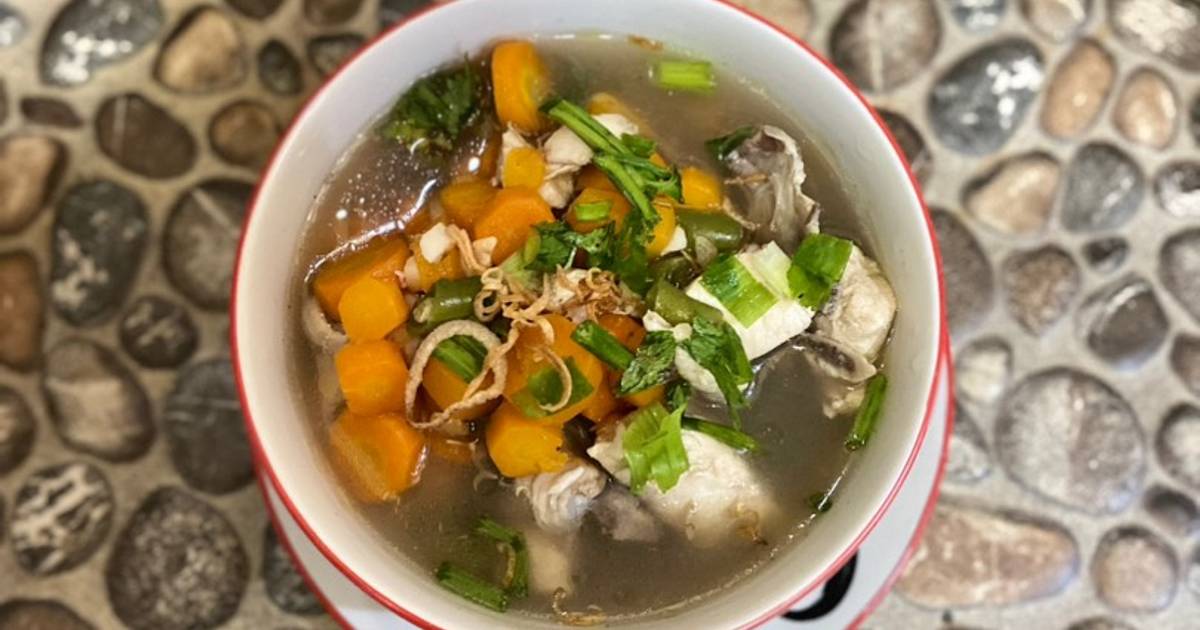 Resep Sop Ayam Ala Pak Min Klaten Oleh Rini Dwi Astuti Cookpad