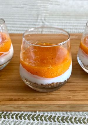 Foto di Mousse di cachi con yogurt greco
