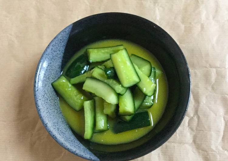 Recipe of Speedy Pickled Cucumber