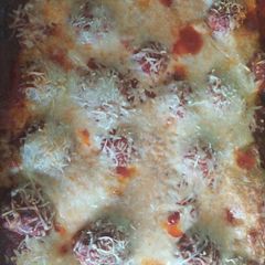 A picture of Meatball sub bake.