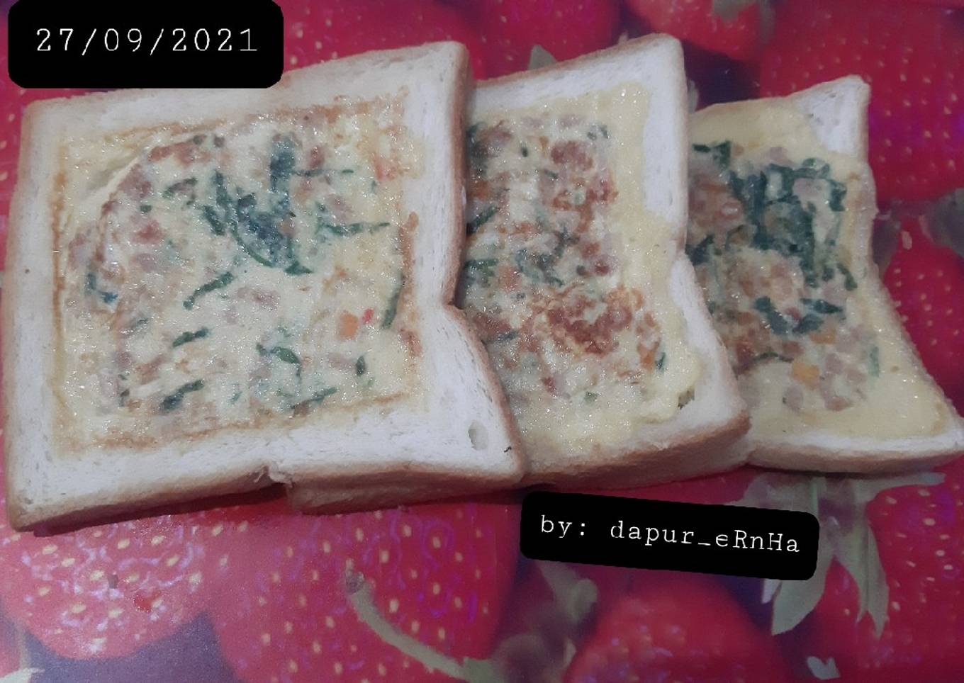 Roti Tawar Pizza
