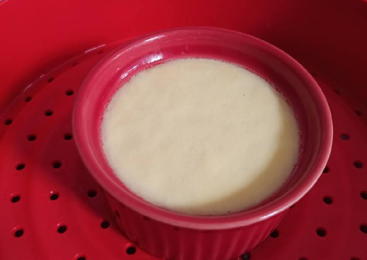 Cara mudah meracik Chawan mushi (manis gurih), Enak