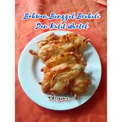 รูปของ Bakwan Bonggol Brokoli Dan Kulit Wortel (Masak Setiap Bagian)