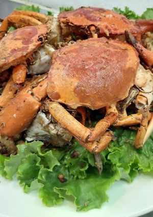 避風塘炒蟹 的食譜成品照片