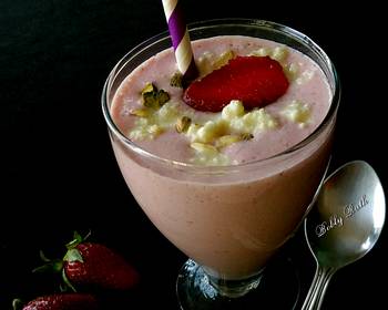 How To Prepare Recipe Paneer kheer strawberry lassi Delicious Nutritious