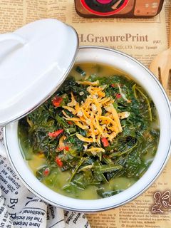 Foto resep 133. Gulai Teri Daun Singkong