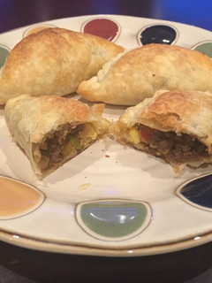 A picture of Argentinian Carne Empanadas.