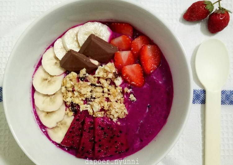 Langkah Mudah untuk Membuat Dragon Smoothie Bowl yang Bisa Manjain Lidah