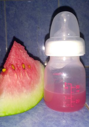 Foto resep Mpasi Menu Tunggal 6m Pure Semangka