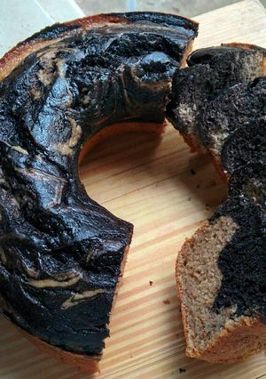 Foto resep Banana Choco Marble Cake