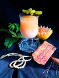 MuskMelon layered milkshake
