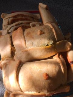 Una foto de Empanadas de espinacas y carne molida