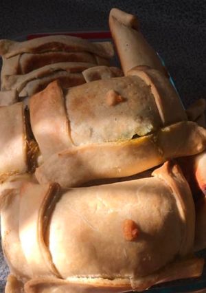 Una foto de Empanadas de espinacas y carne molida