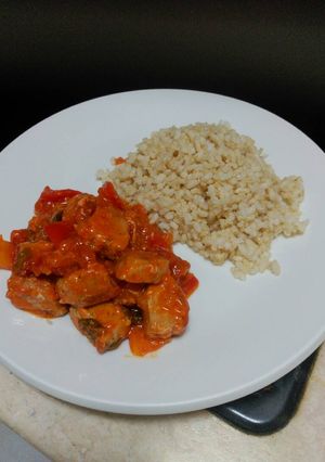 Una foto de Atún con tomate natural en 10 minutos