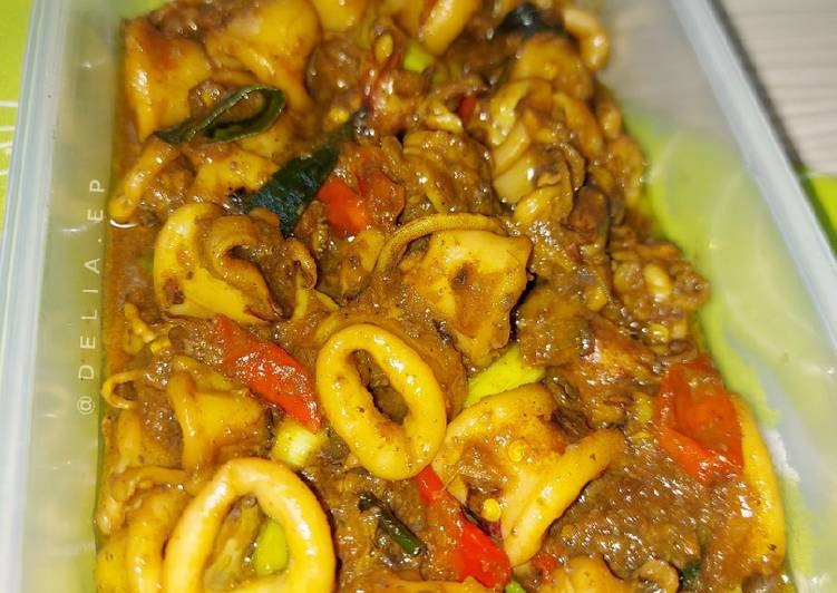 Resep Cumi Bumbu Kuning yang Bisa Manjain Lidah