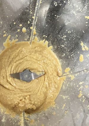 Una foto de Mantequilla de maní casera