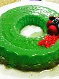 Flan de pistacho