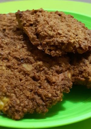 Foto resep Crunchy Banana Oat Cookies