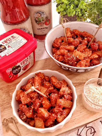 Cara Gampang Menyiapkan Korean Street Food Fried Chicken Snack ala Kkuldak Istimewa