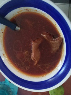 Una foto de Mole de panza