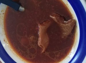 Una foto de Mole de panza