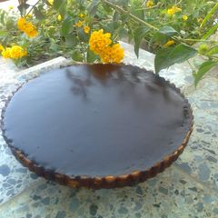A picture of Chocolate Glazed Chocolate Tart.