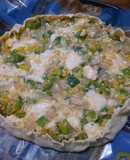 Tarta de zapallitos para llevar al cole/al trabajo (sin huevo)