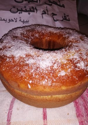 صورة لوصفة الكيك اليومي