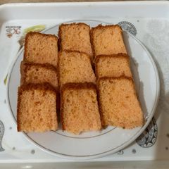 A picture of Rose flavour cake 🎂 🍰.