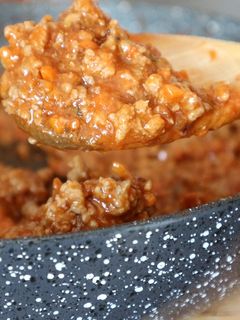 Una foto de Salsa boloñesa casera