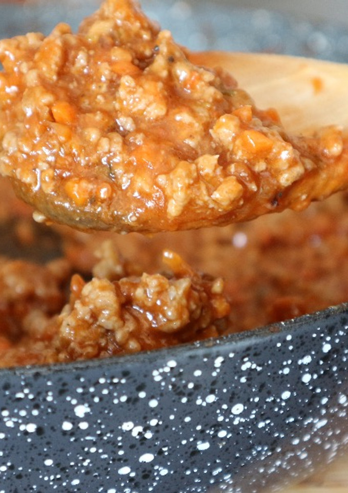 Una foto de Salsa boloñesa casera