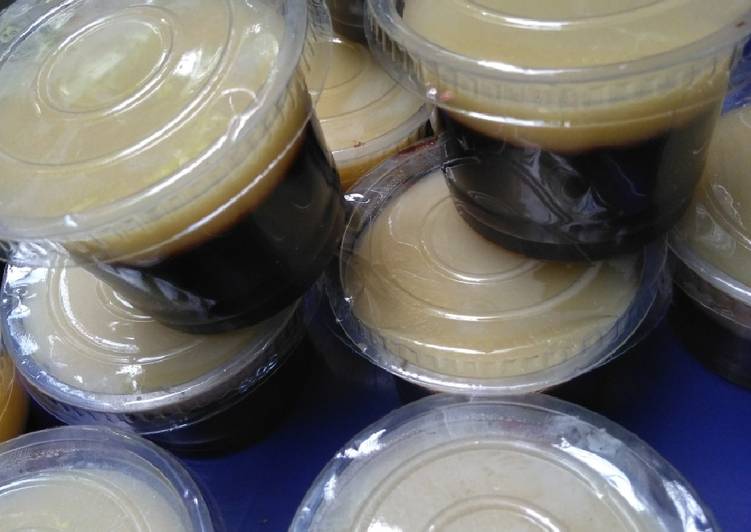 Resep Puding cokelat fla Mudah