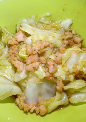 Foto resep Tumis kubis udang