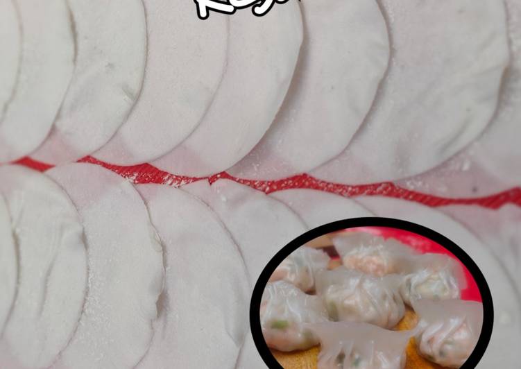 Resep Kulit Dimsum / Hakau / Siomay • Transparant yang Lezat Sekali
