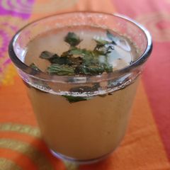 A picture of Masala lemon mojito.