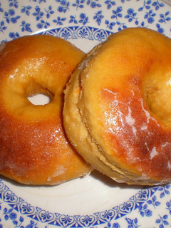 Una foto de Pseudo donuts de boniato al horno