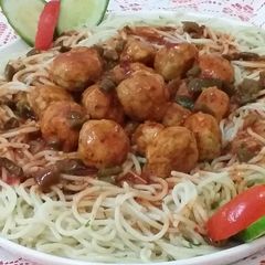 Meat Balls With Spaghetti A picture of Meat Balls With Spaghetti.