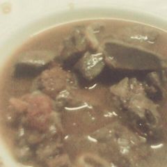 A picture of Stewed liver.