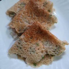 Wheat Rava Dosa A picture of Wheat Rava Dosa.