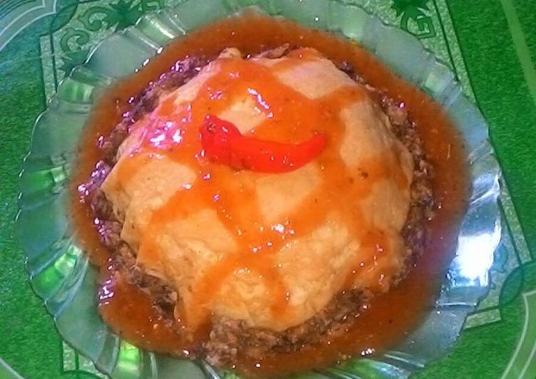 Nasi omelet sardin ala Dessy