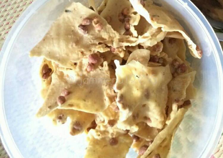 Peyek Tipis ala Bu Yati