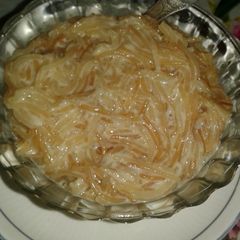 A picture of Vermicelli kheer.