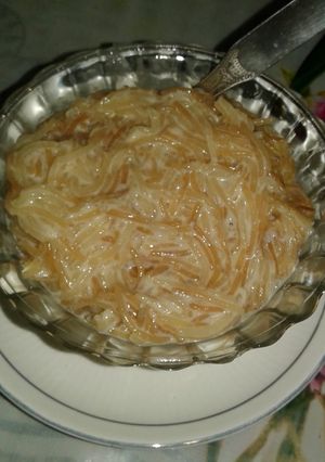 A picture of Vermicelli kheer.