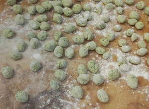 Una foto de Ñoquis de papas y harina