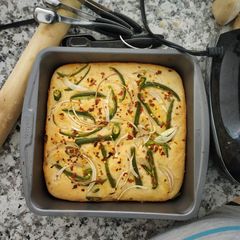 A picture of Focaccia Bread.