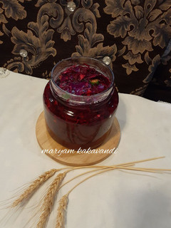 عکسی از دستور ترشی کلم بنفش و لبو