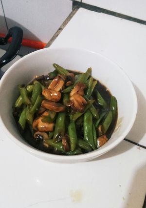 Foto resep Jamur Buncis Lada Hitam